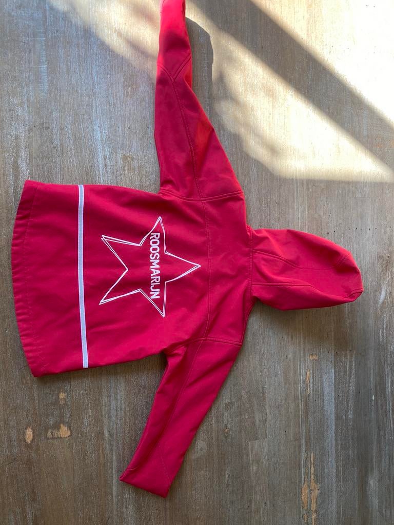 Softshell jasje voor meisje met naam Roosmarijn, Kinderen en Baby's, Kinderkleding | Maat 134, Ophalen of Verzenden, Zo goed als nieuw