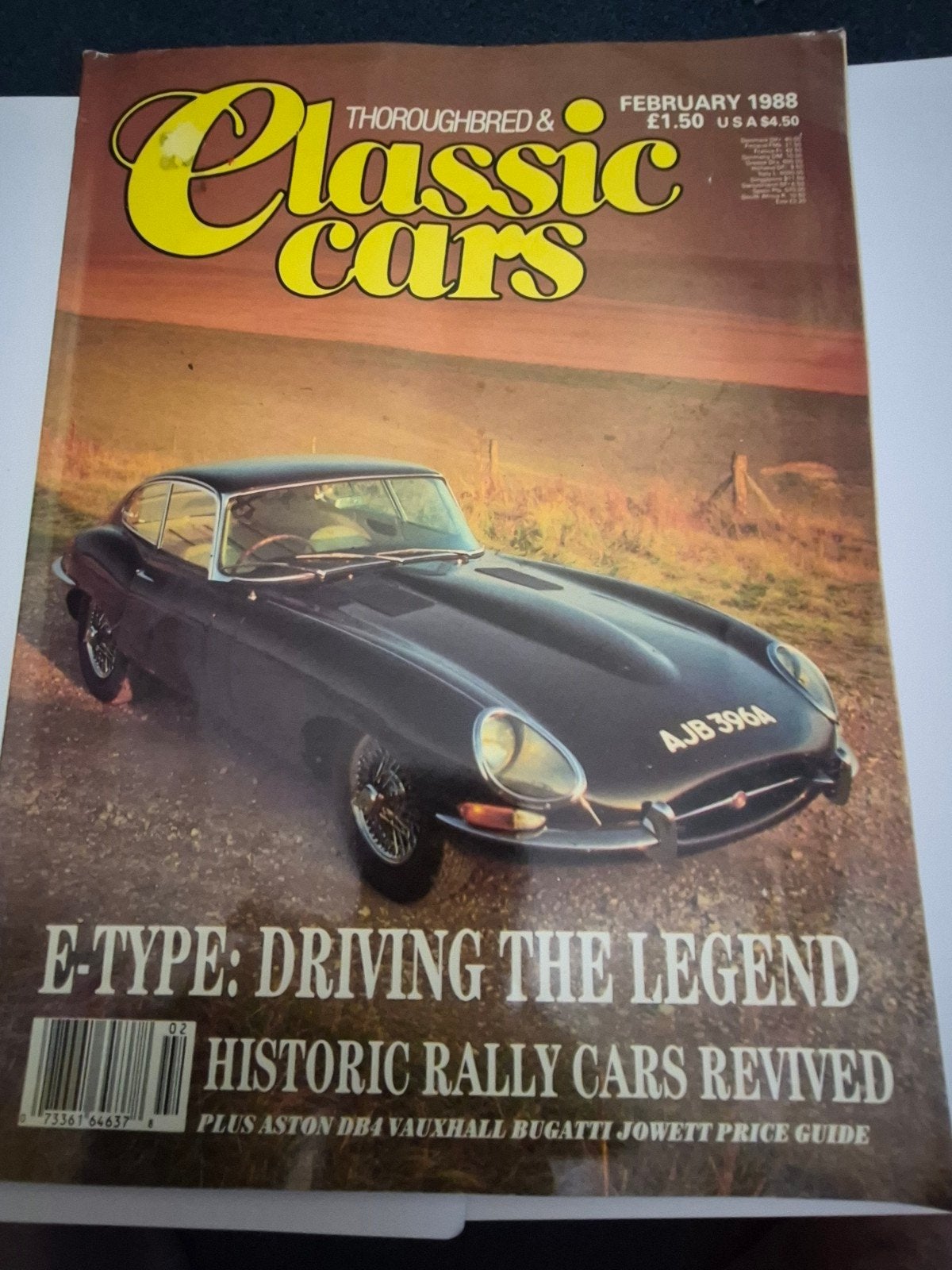 Classic Cars Magazine - Februari 1988, Ophalen of Verzenden, Gelezen, Overige typen