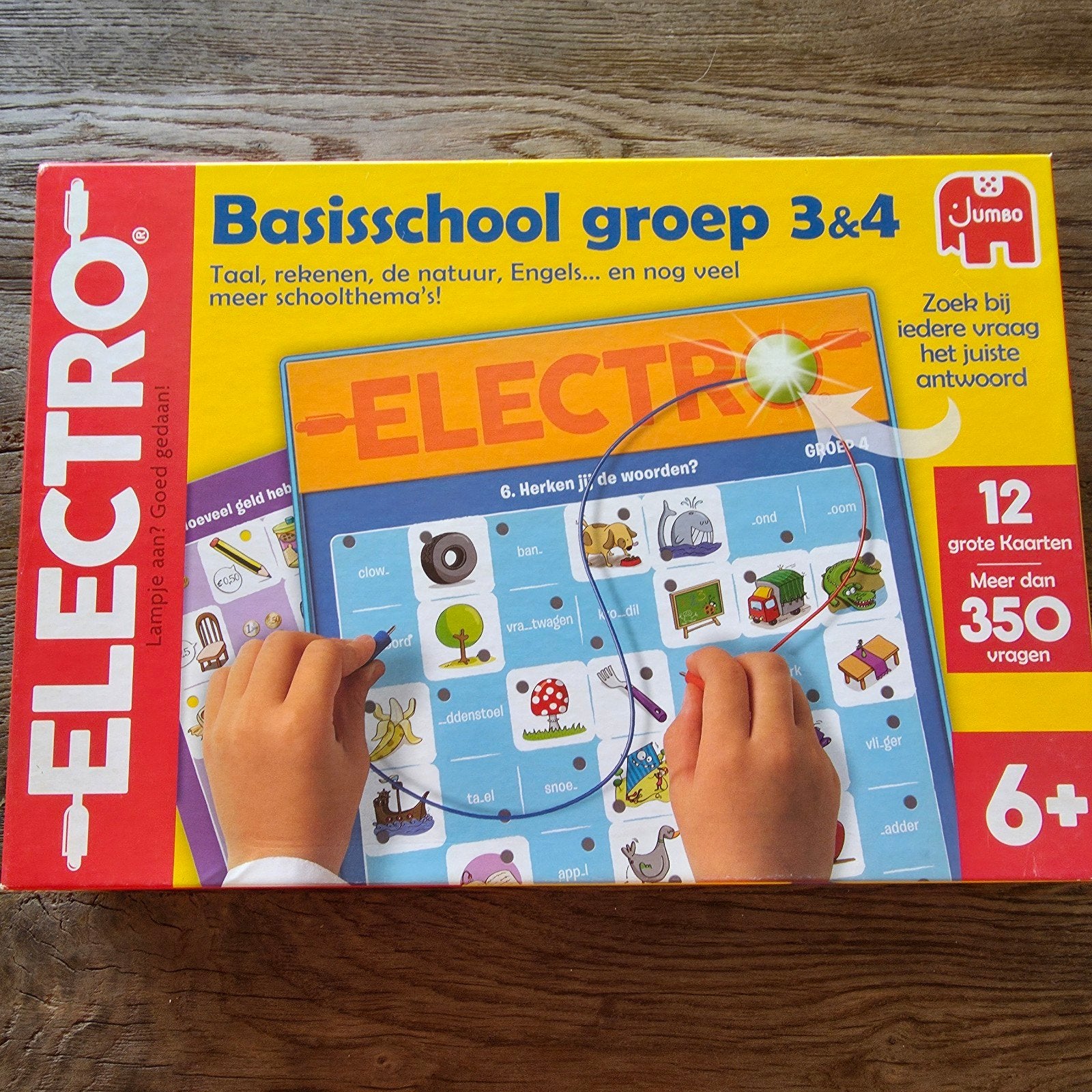 Jumbo Electro Basisschool Groep 3&4 Educatief Spel, Ophalen of Verzenden, Zo goed als nieuw, Taal en Lezen, Met licht