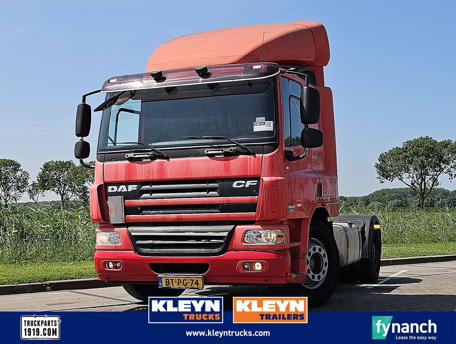 DAF CF 75.310, Auto's, Automaat, Euro 5, Stoelverwarming, Origineel Nederlands