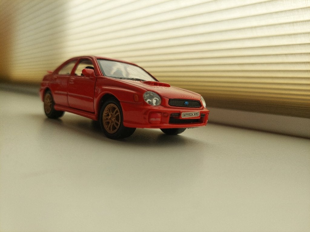 2002 SUBARU IMPREZA WRX STI ROOD, Ophalen, Zo goed als nieuw, Auto