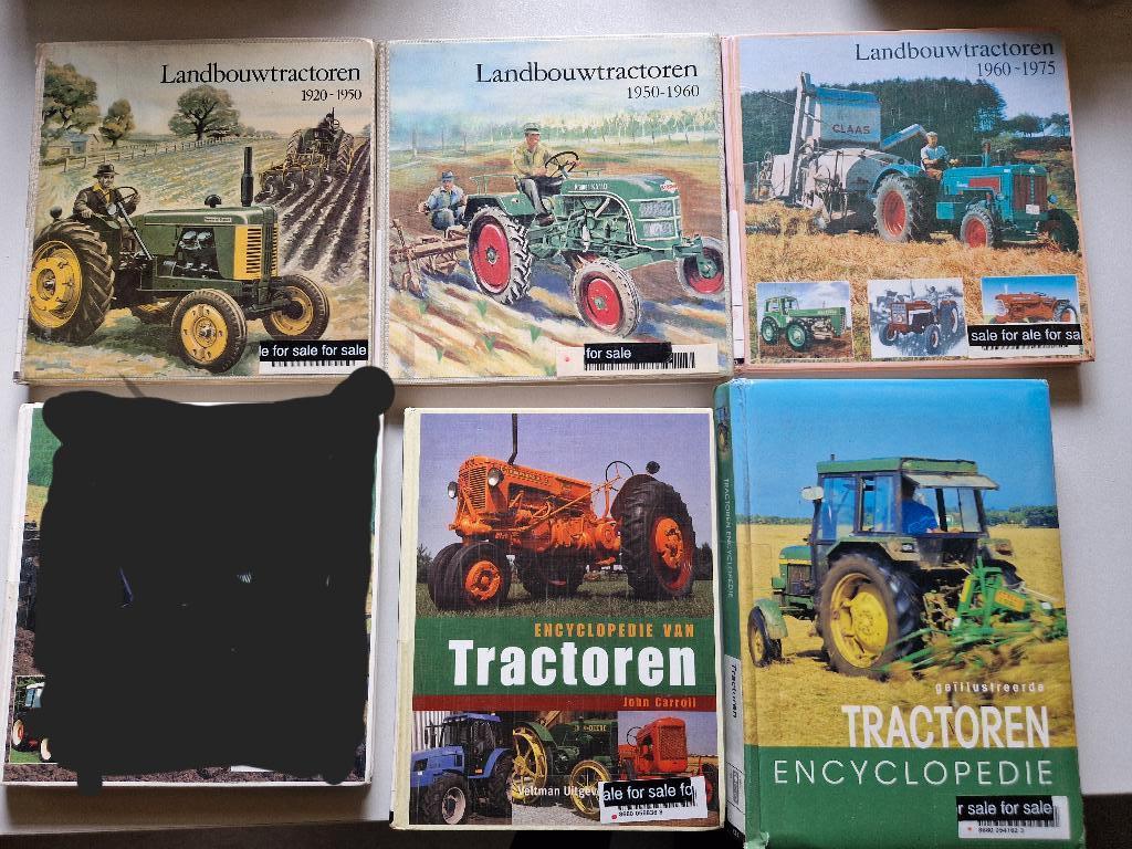 5 tractoren boeken tractor encyclopedie trekker vanaf 1920, Ophalen of Verzenden, Gelezen