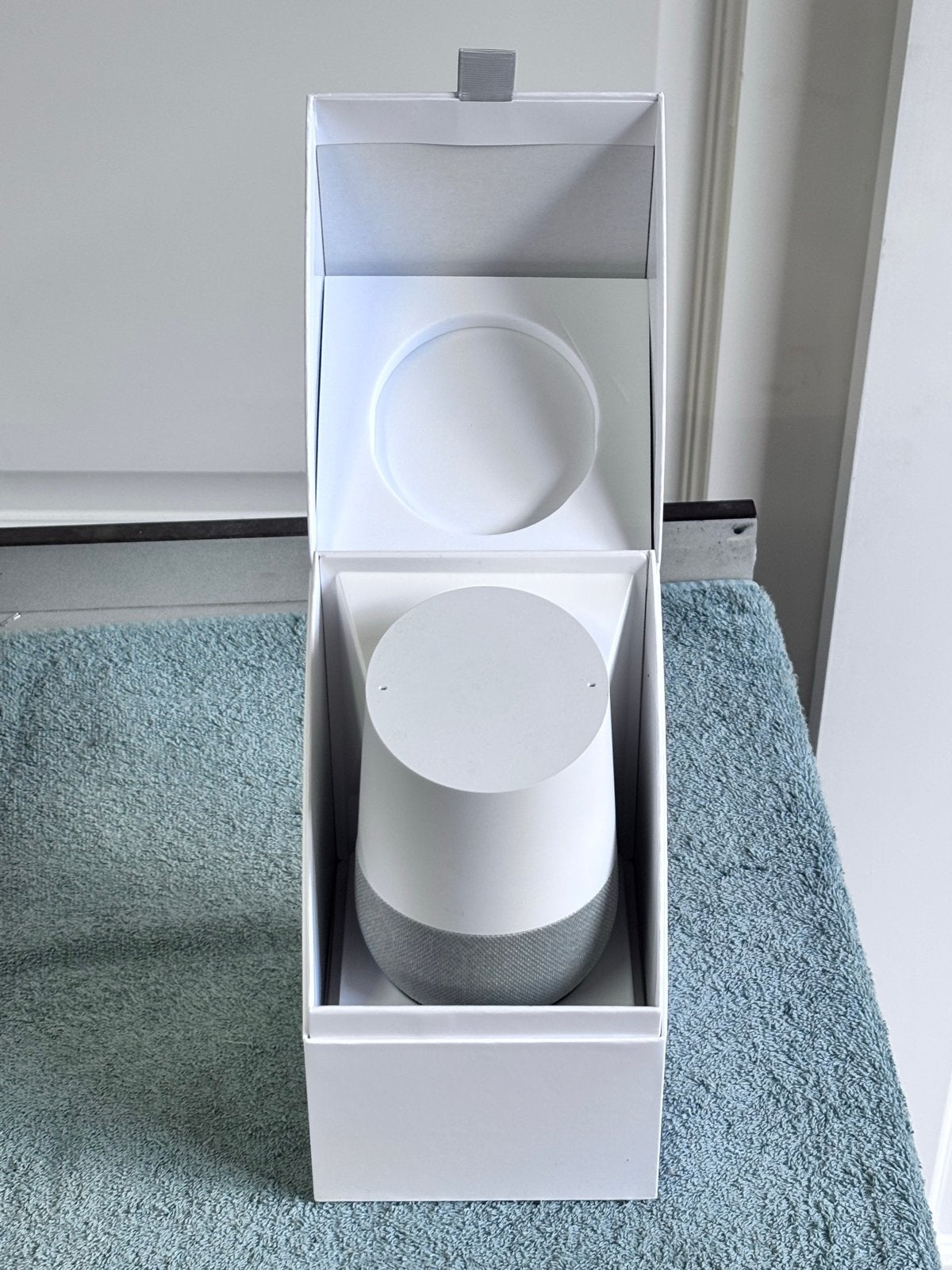 Google Home Slimme Speaker - Wit/Grijs, Slimme speaker, Google, WiFi, Ophalen of Verzenden