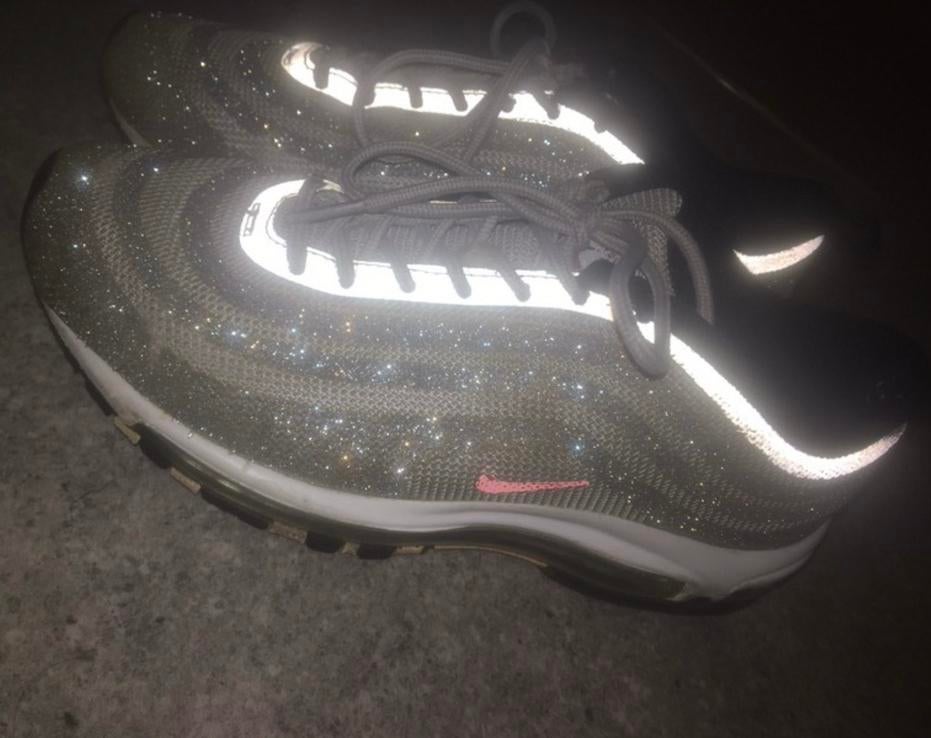 Nike Air Max 97 LX Swarovski Silver Bullet, Overige kleuren, Ophalen of Verzenden, Sneakers of Gympen, Gedragen