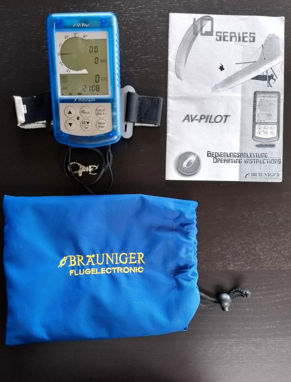 Brauniger AV Pilot Vario - Vlieginstrument voor Paragliding, Ophalen of Verzenden, Gebruikt, Overige typen