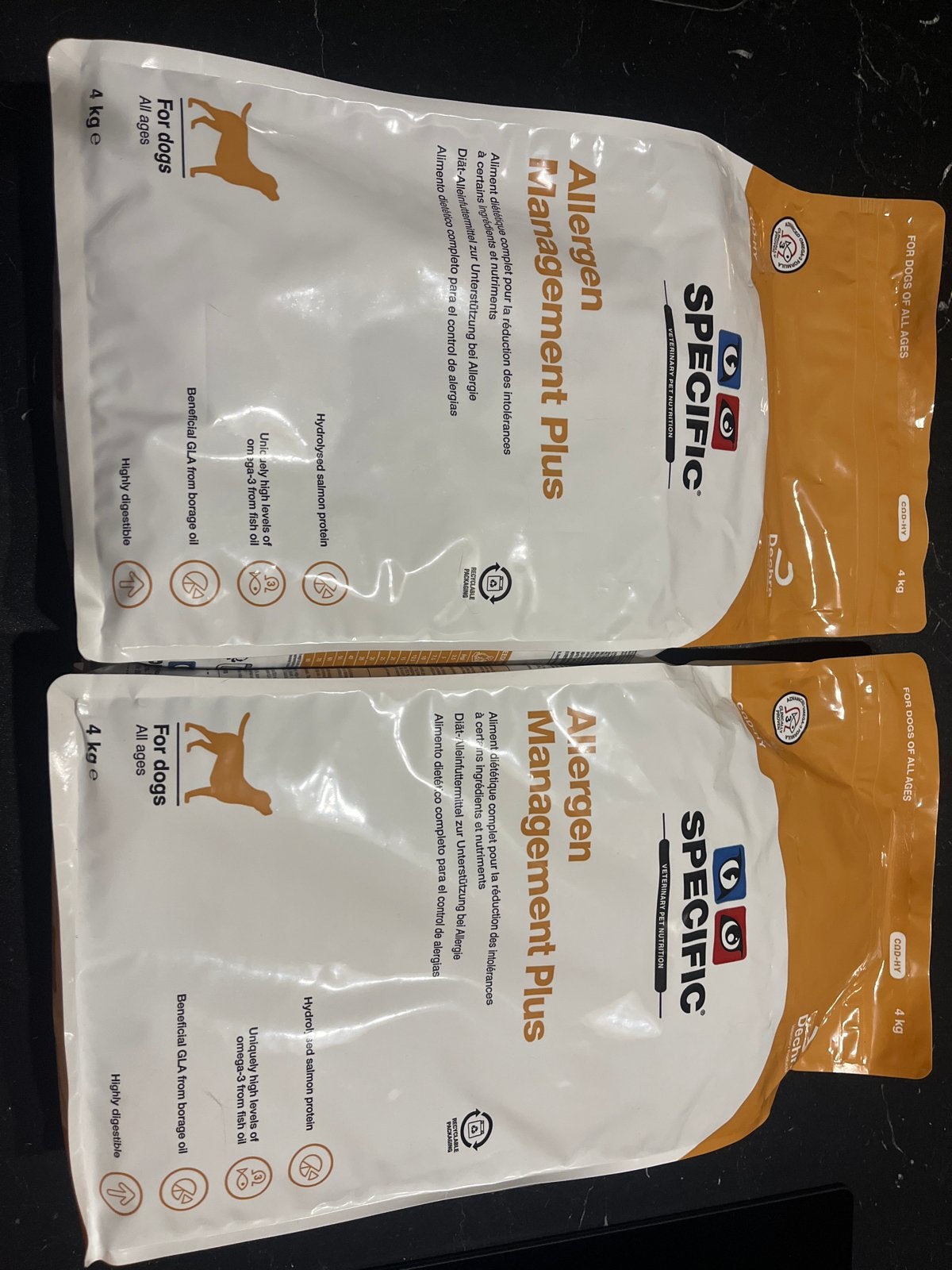 Allergen Management Plus Hondenbrokken 4kg, Ophalen of Verzenden, Hond