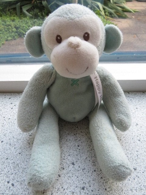 Aap Monkey Marlo merk Happy Horse kleur blauw, Blauw, Ophalen of Verzenden, Zo goed als nieuw, Aap