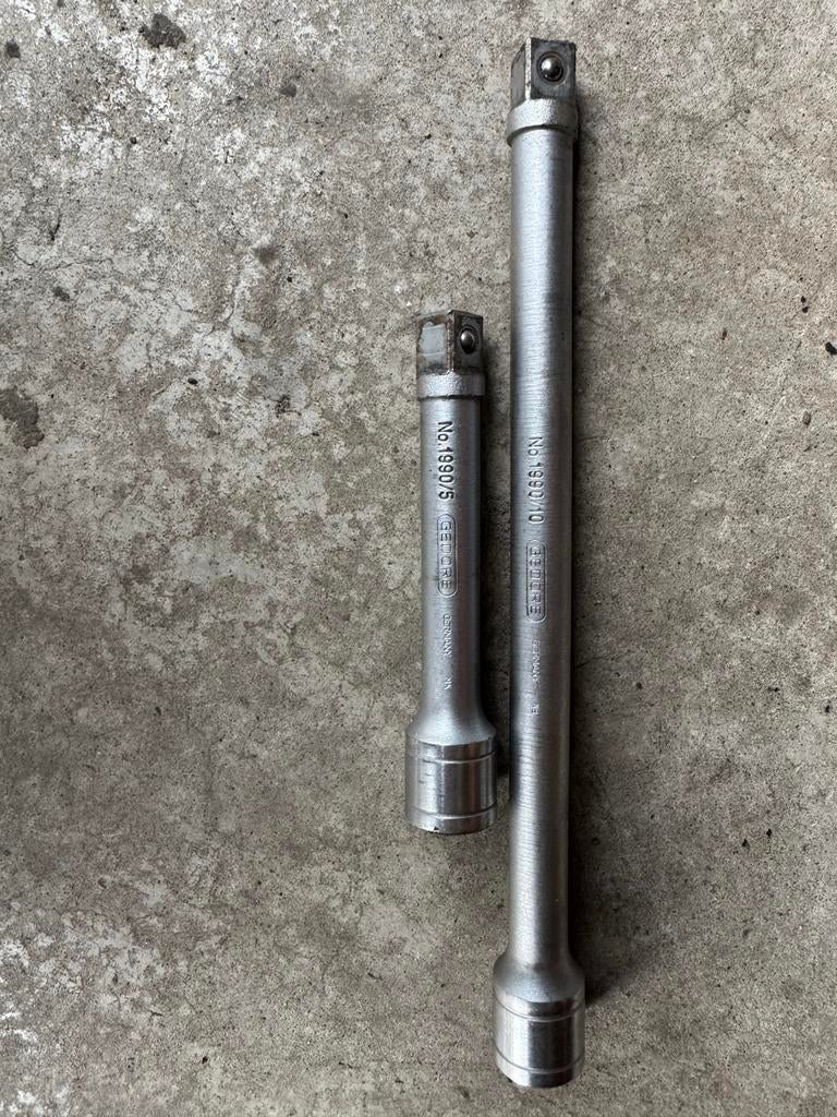 Gedore Verlengstukken 1/2" - Set van 2, Ophalen, Zo goed als nieuw