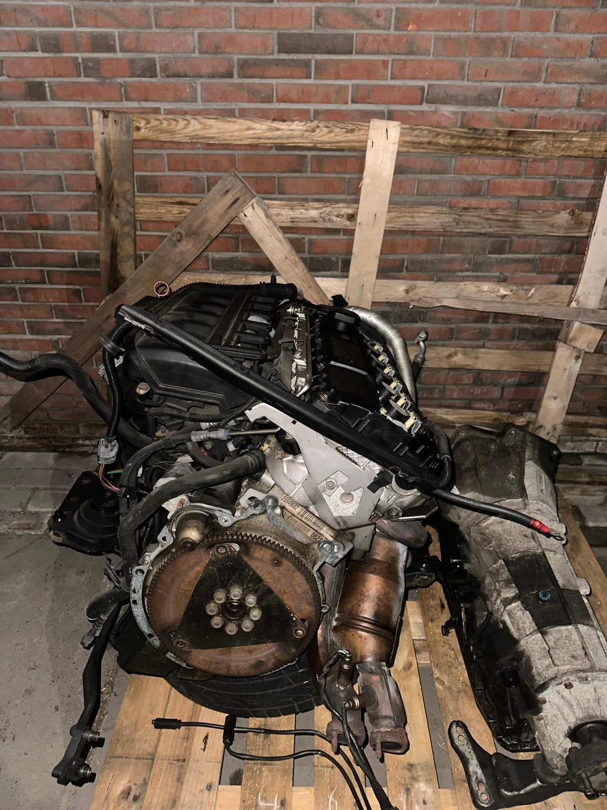 Bmw motor 323ci + automaat bak, Ophalen, BMW