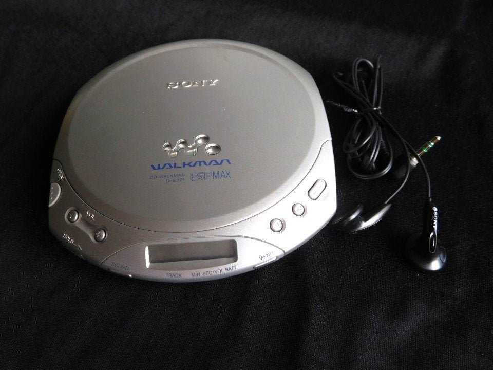 Sony Discman D-E221 ESP Max met originele oordopjes., Ophalen, Discman