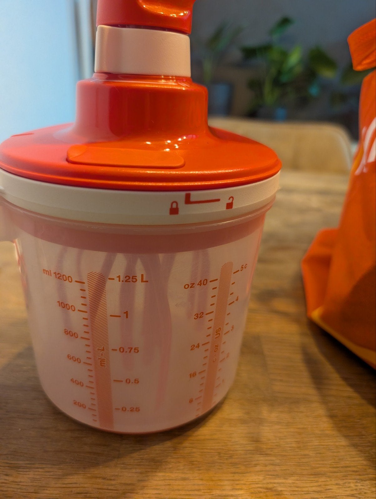 Tupperware speedy Chef, Ophalen of Verzenden, Zo goed als nieuw, Rood, Overige typen