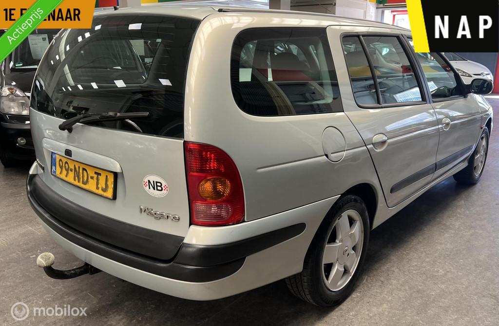 Renault Megane Break NW APK! 1e Eigenaar-NAP- Airco-Trekhaak, Auto's, Voorwielaandrijving, 1350 kg, Stof, Gebruikt