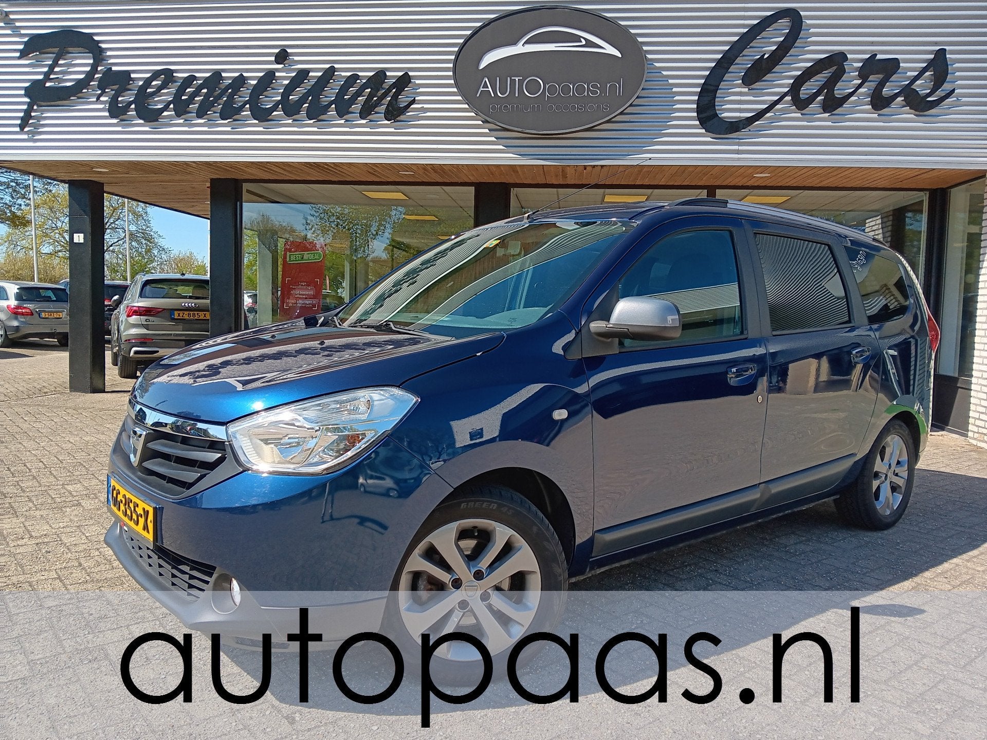 Dacia Lodgy 1.2 TCe 10th Anniversary 5p.|nav|CRUISE|TREKH|1S, Auto's, Voorwielaandrijving, Euro 5, Blauw, 116 pk