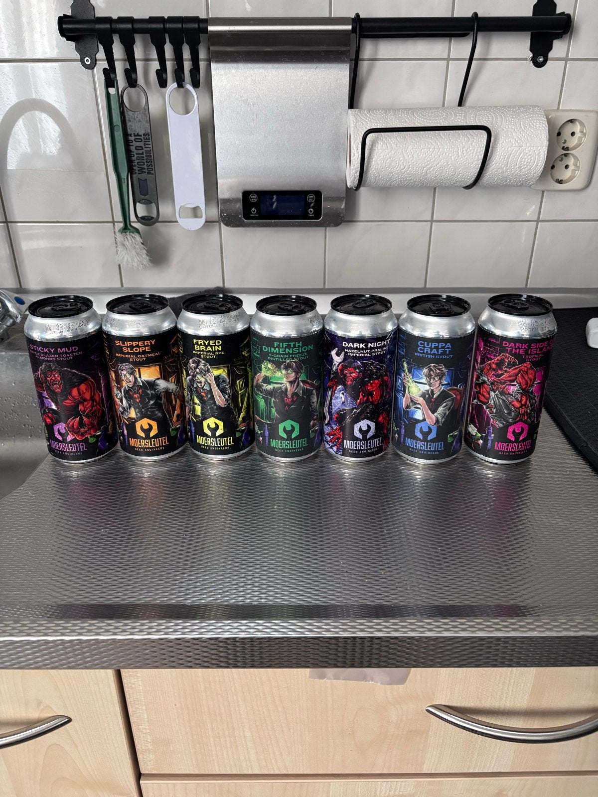 Complete Jeckyll & Hyde serie van brouwerij Moersleutel, Ophalen of Verzenden