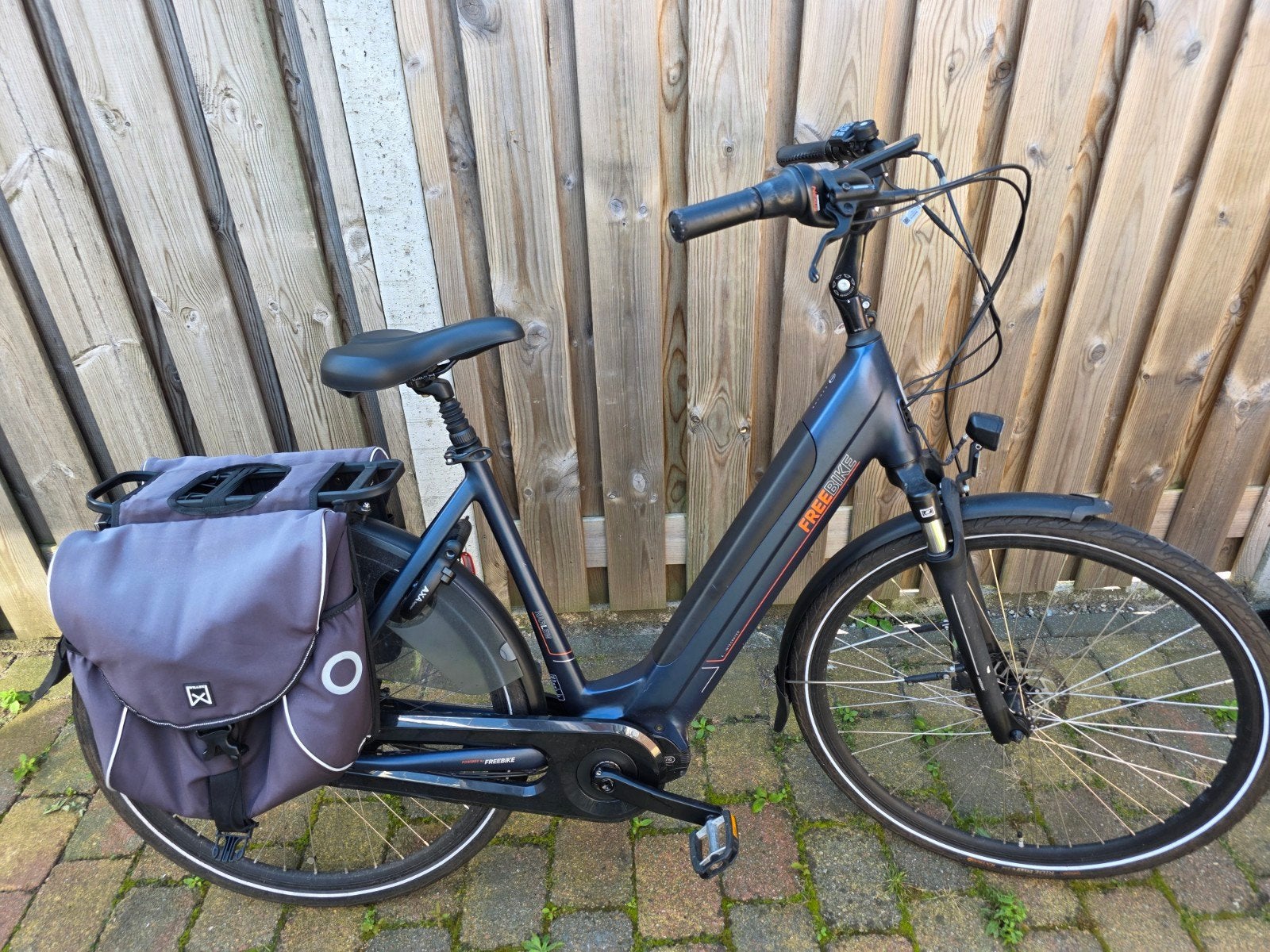 Freebike Harlem E-bike met Bafang M420 middenmotor, Gebruikt, 55 tot 59 cm, 30 tot 50 km per accu, Ophalen