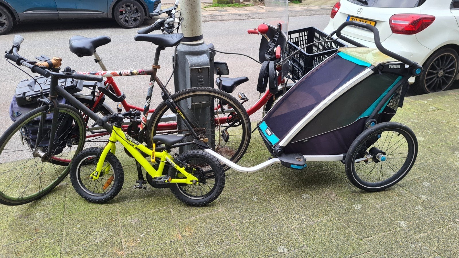 Thule Chariot Lite, Fietsen en Brommers, Ophalen, Gebruikt, Kinderkar