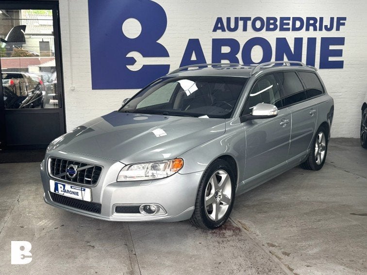 Volvo V70 2.0T R-Edition, Auto's, Euro 5, Zwart, 4 cilinders, Handgeschakeld