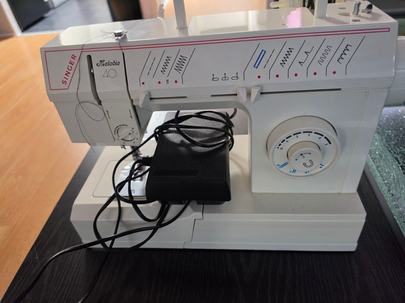 Singer Melodia 40 naaimachine - spoelcapsule ontbreekt, Ophalen, Gebruikt, Naaimachine, Singer
