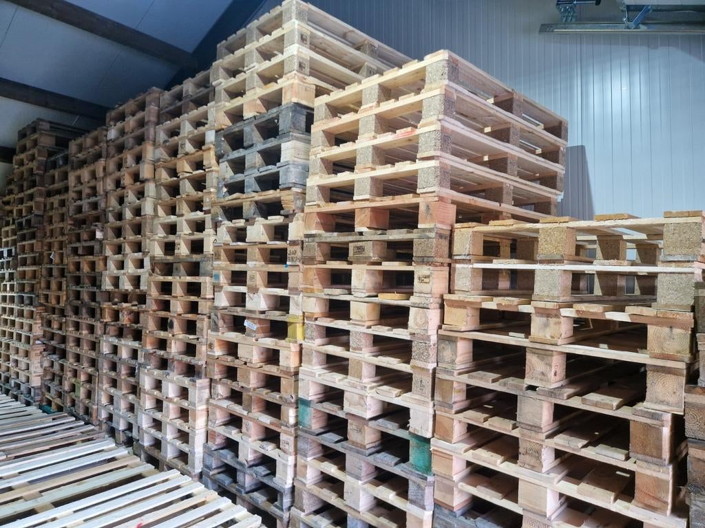 Semi zware / zware pallets 120x80, Ophalen of Verzenden, 50 mm of meer, Pallet, Minder dan 200 cm