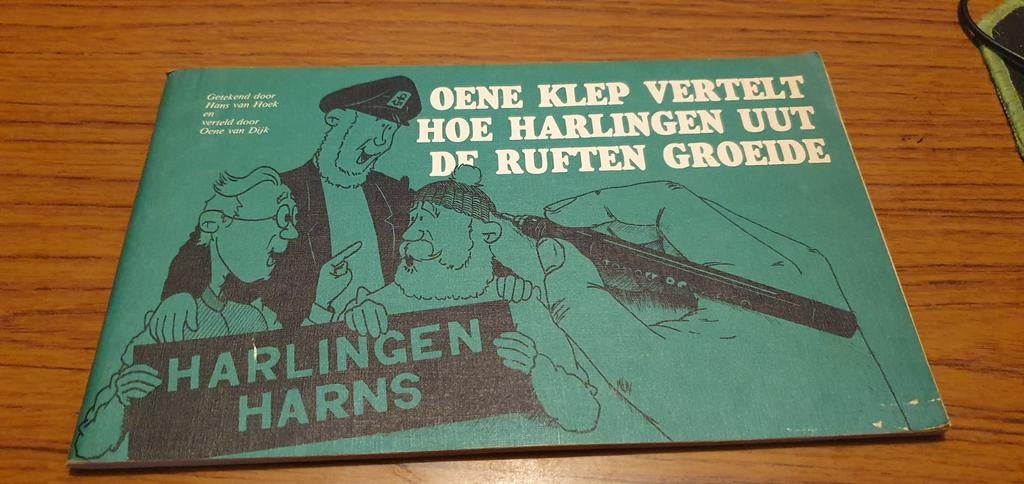 Oene Klep vertelt hoe Harlingen uut de ruften groeide, Eén stripboek, Ophalen of Verzenden, Gelezen, Oene van Dijk