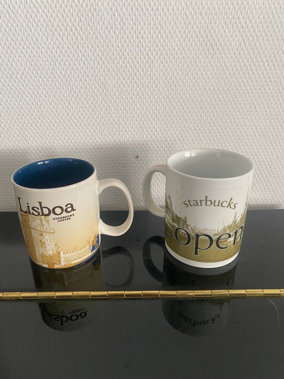 Starbucks city mugs Kopenhagen, Ophalen of Verzenden, Zo goed als nieuw, Overige stijlen, Kop(pen) en/of Schotel(s)