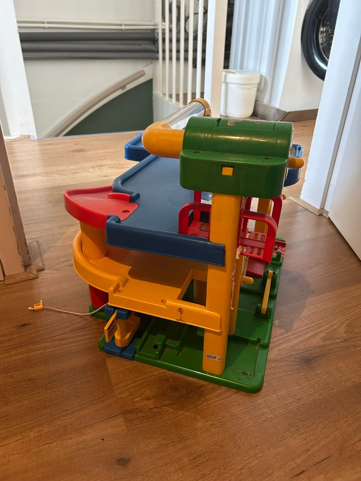 Wader Quality Toys Parkeergarage met autowasstraat, Ophalen, Gebruikt, Jongen of Meisje