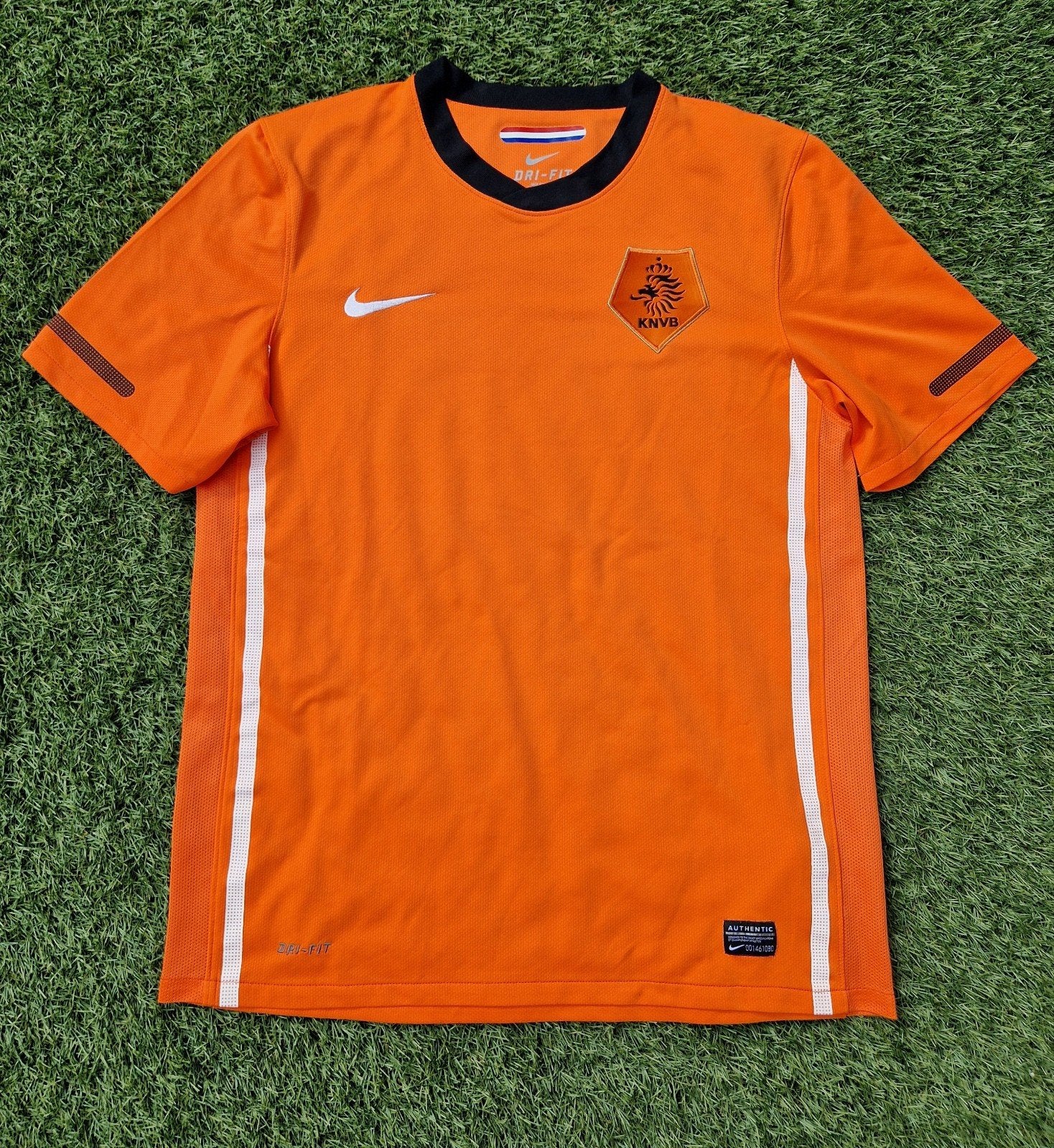 Nederlands elftal shirt 2010 KNVB Oranje voetbalshirt, Maat 48/50 (M), Nike, Oranje, Ophalen of Verzenden