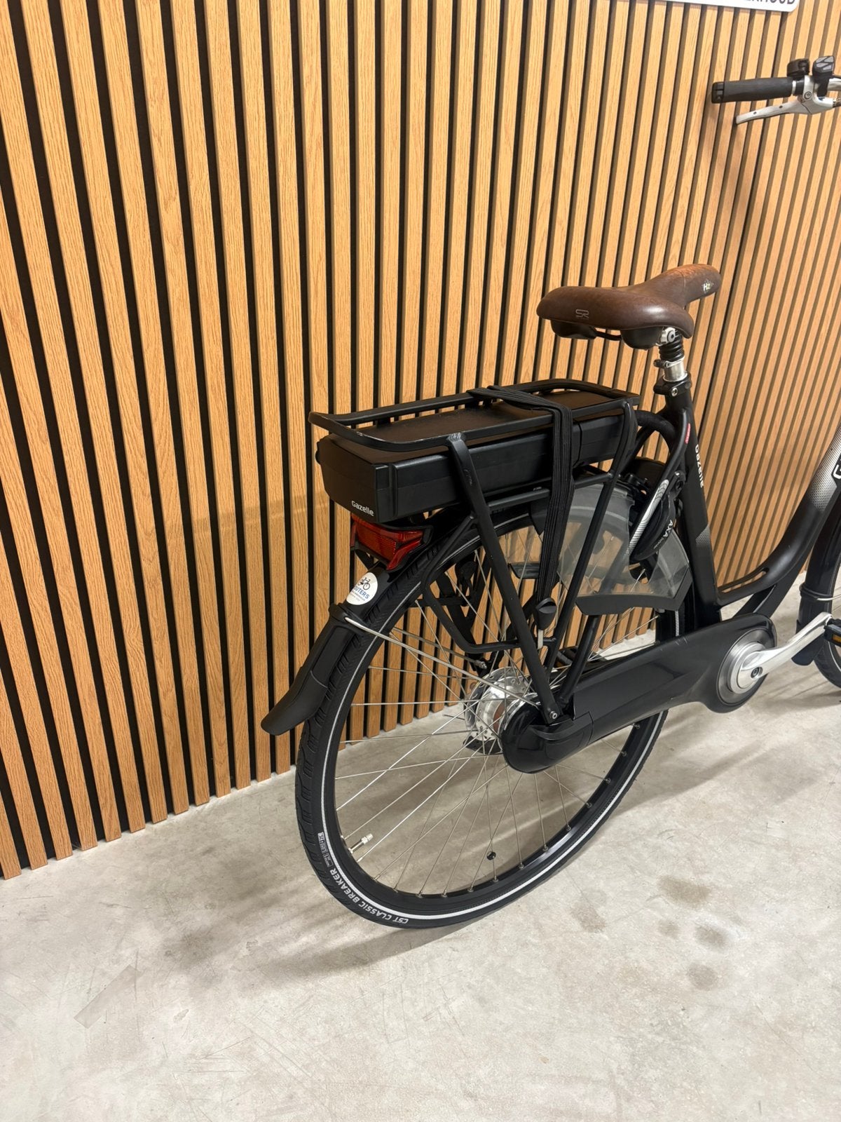 Gazelle orange c7 panasonic accu zilver 317 watt, 51 tot 55 cm, Ophalen of Verzenden, Zo goed als nieuw, Gazelle