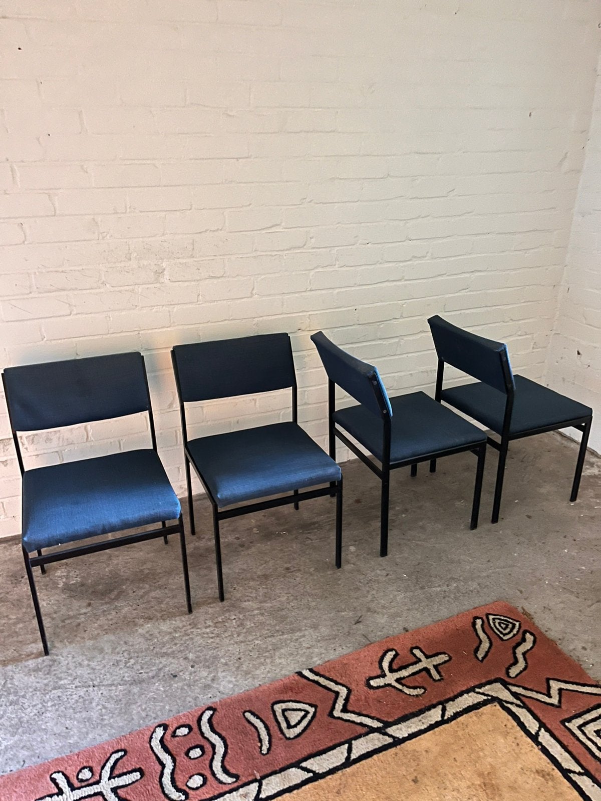cees braakman pastoe stoelen japandi, Ophalen, Gebruikt, Zwart, Vintage