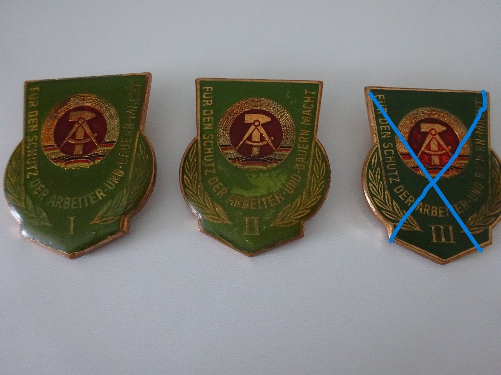 DDR:  Bestenabzeichen Volkspolizei  VoPo, Verzamelen, Ophalen of Verzenden, Landmacht, Duitsland, Embleem of Badge
