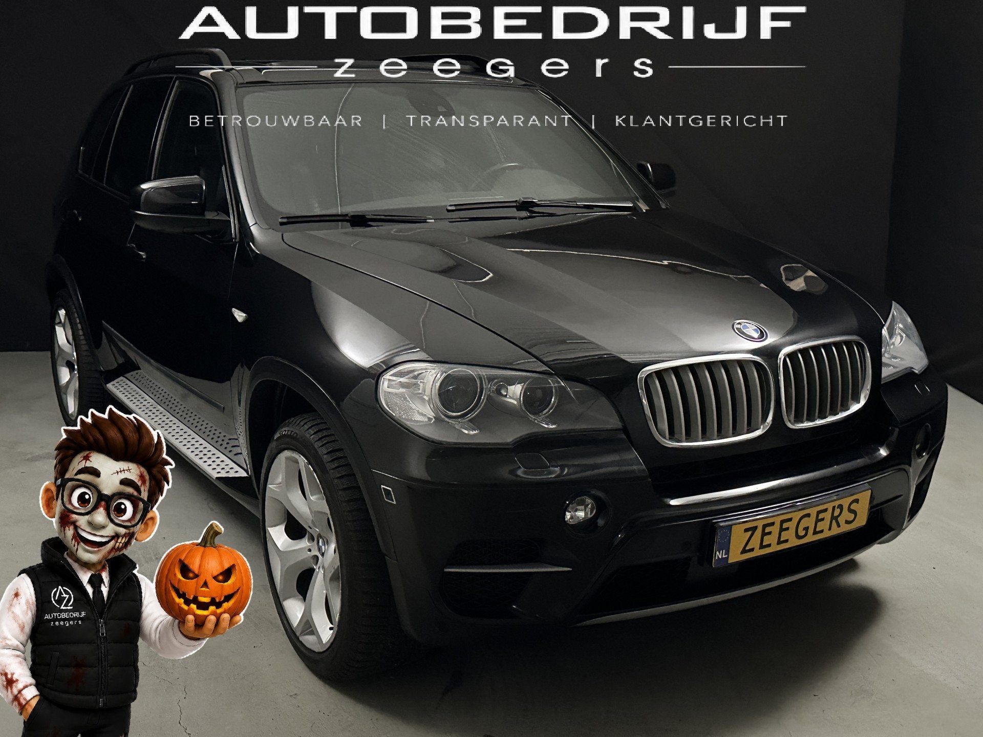 BMW X5 4.4 XDrive 50i V8 407PK BiTurbo*Panoramadak*Navi*, Auto's, Automaat, Gebruikt, 4395 cc, Zwart