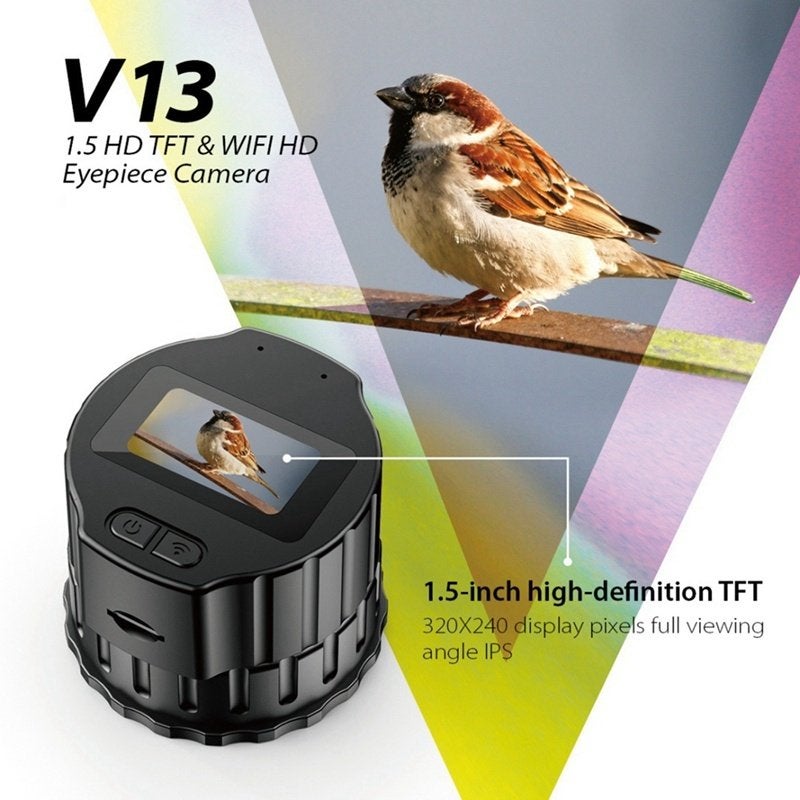 Vogelcamera, telescoopcamera, microscoopcamera, Ophalen of Verzenden, Zo goed als nieuw