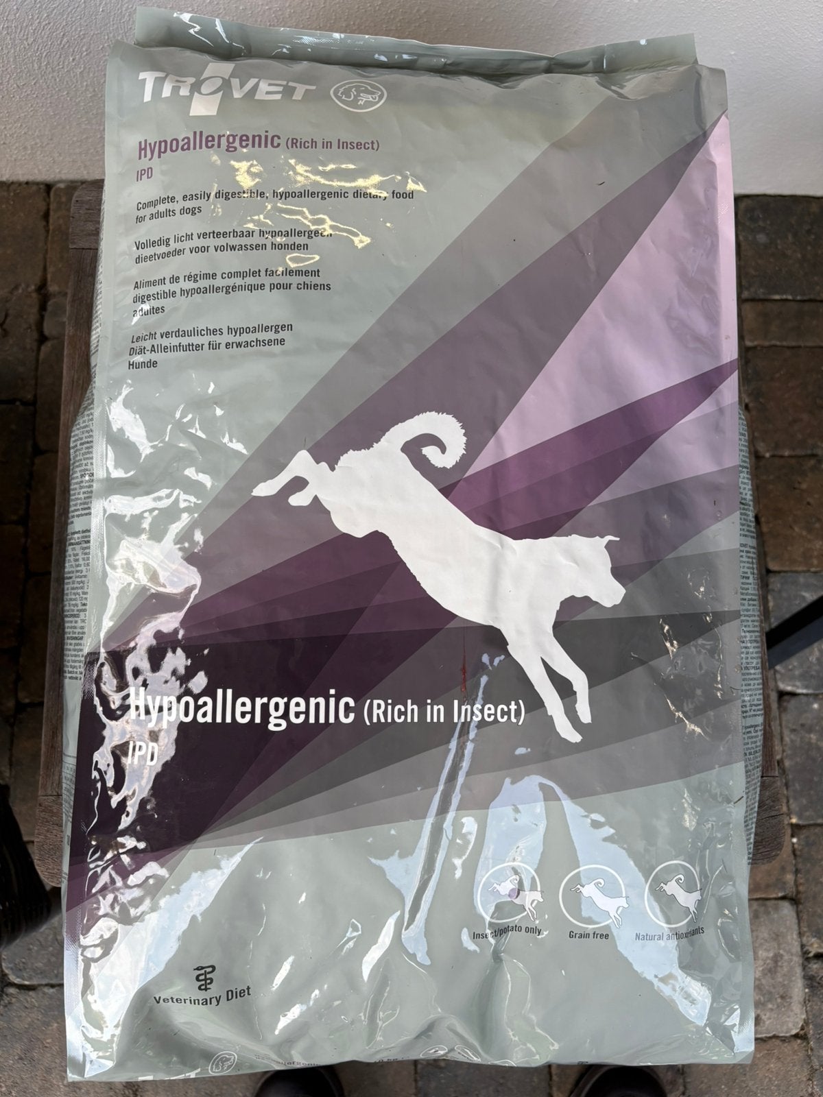 Trovet Hypoallergenic insekten voer hond aduld, Dieren en Toebehoren, Ophalen of Verzenden, Hond