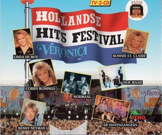 Hollandse hits festival - Veronica 2XCD, Verzenden, Zo goed als nieuw, Pop, Album