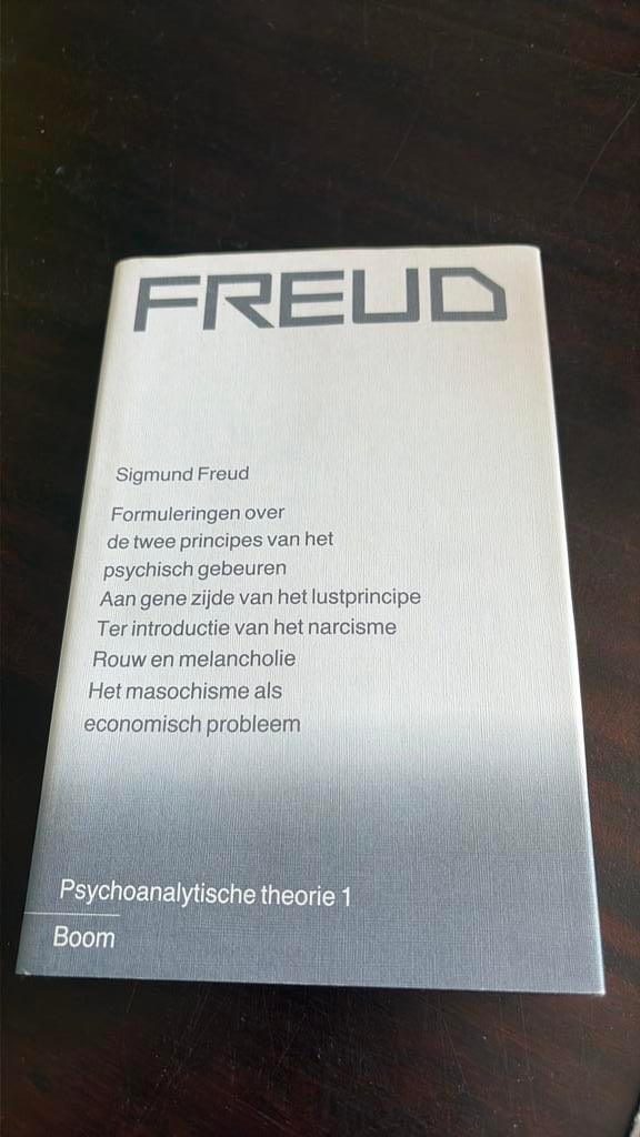 Freud - Psychoanalytische Theorie I - Sigmund Freud, Boeken, Psychologie, Gelezen, Overige onderwerpen, Ophalen of Verzenden