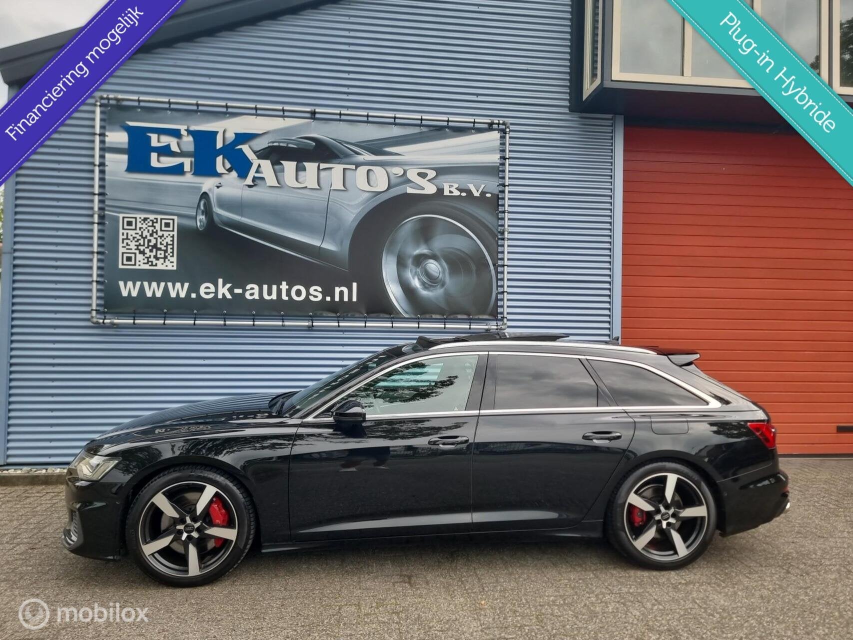Audi A6 Avant 55 TFSI e Quattro 368 pk Compleet S-Line., Auto's, Automaat, Dealer onderhouden, Gebruikt, 4 cilinders