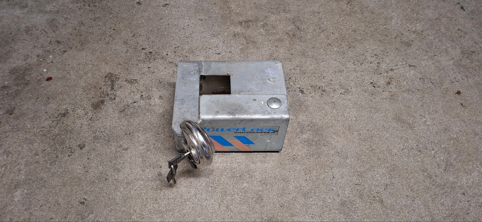 Disselslot voor aanhanger of caravan, Ophalen, Gebruikt