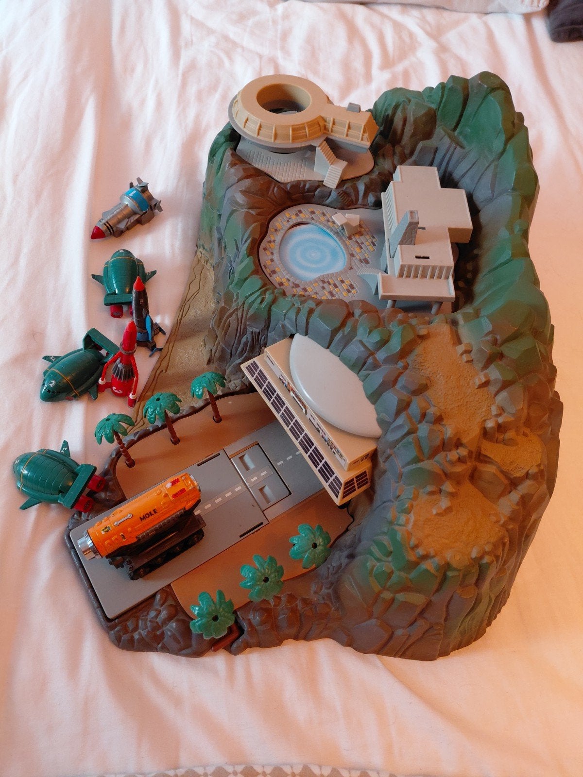 Thunderbirds Speelset met Voertuigen - Vintage Speelgoed, Ophalen of Verzenden, Gebruikt, Jongen of Meisje