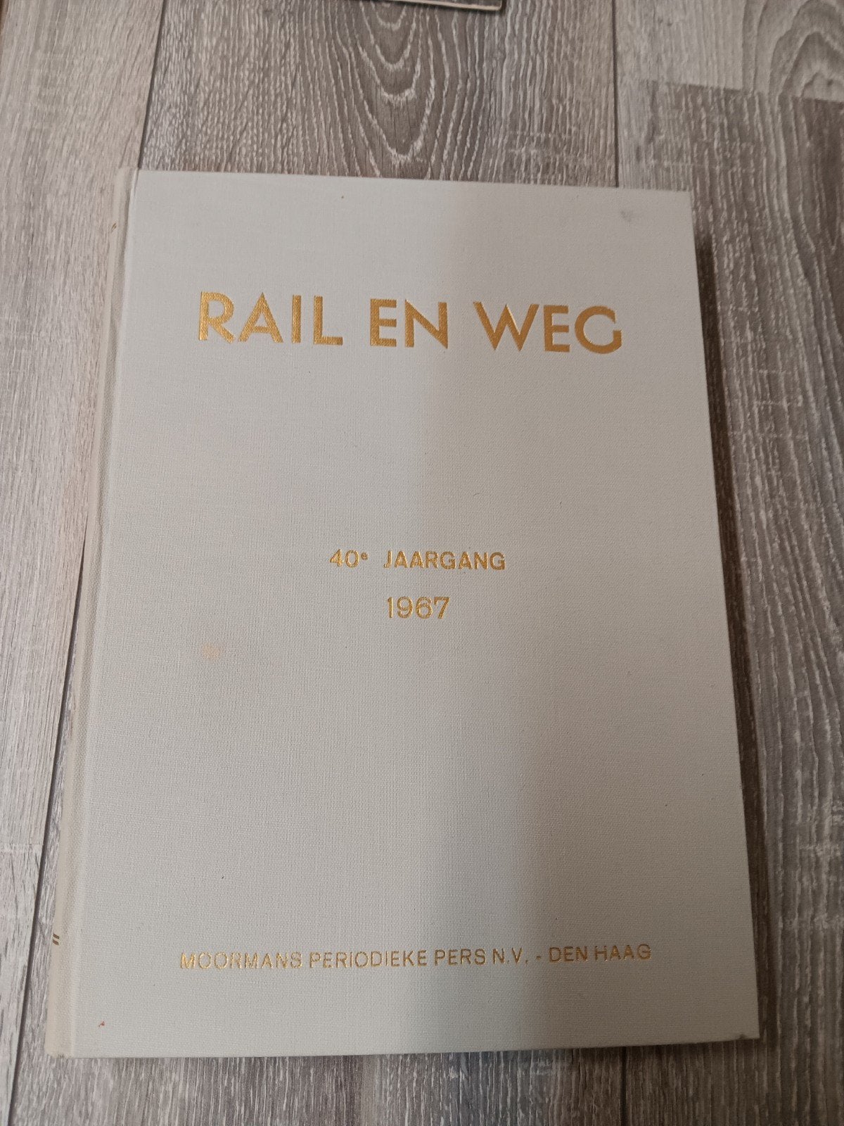 Rail en Weg - 40e Jaargang 1967, Boeken, Ophalen of Verzenden, Gelezen, Overige onderwerpen, Moormans Periodieke Pers N.V.