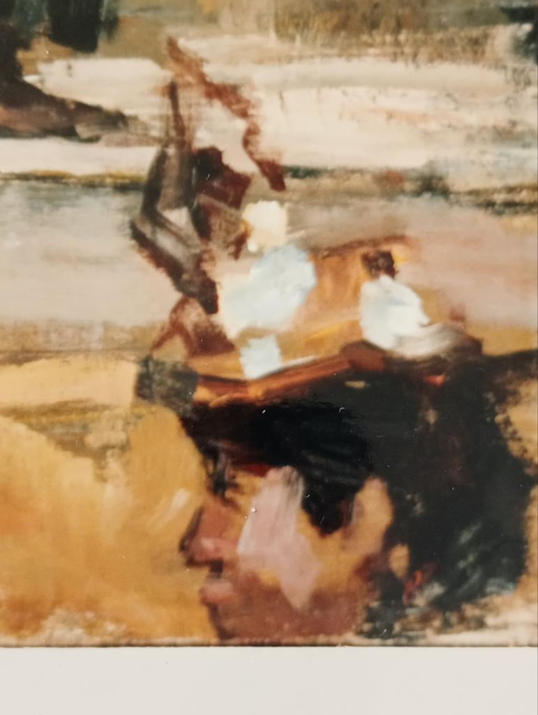 Isaac Israels Loek Brons persfoto 'Ashanti Dans' 1898, Antiek en Kunst, Ophalen of Verzenden