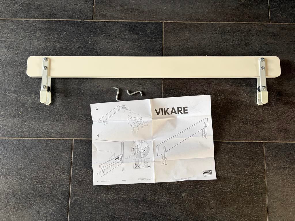 IKEA Vikare steunplank wit - Veiligheid voor kinderbed, Kinderen en Baby's, Kinderkamer | Bedden, Ophalen, Zo goed als nieuw, Hoogslaper of Stapelbed