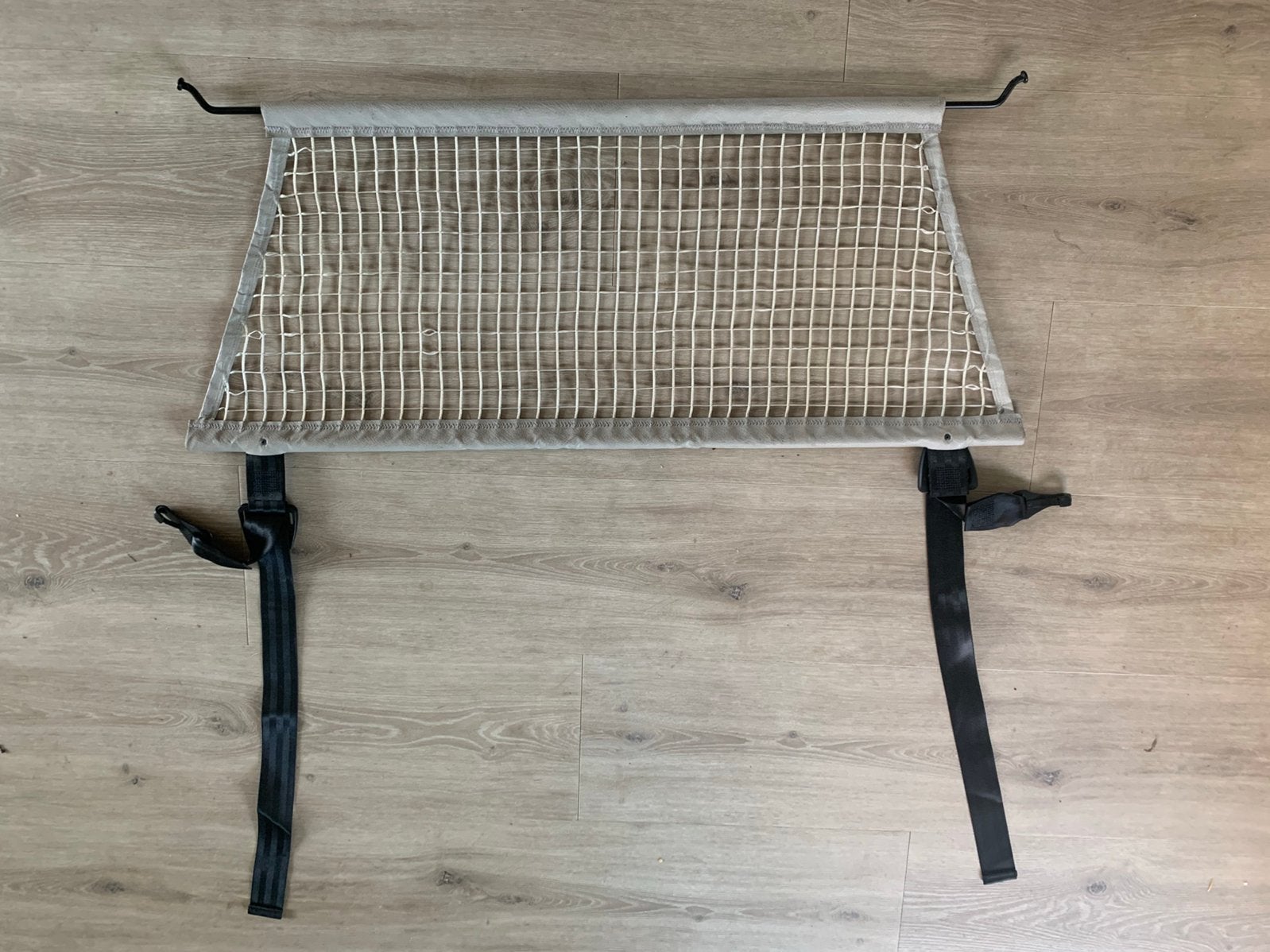 Bagagenet / hondennet, Ophalen