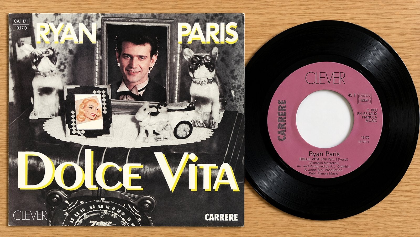 Ryan Paris – Dolce Vita / Single / *Nieuwstaat / 25-10, Ophalen of Verzenden, Zo goed als nieuw