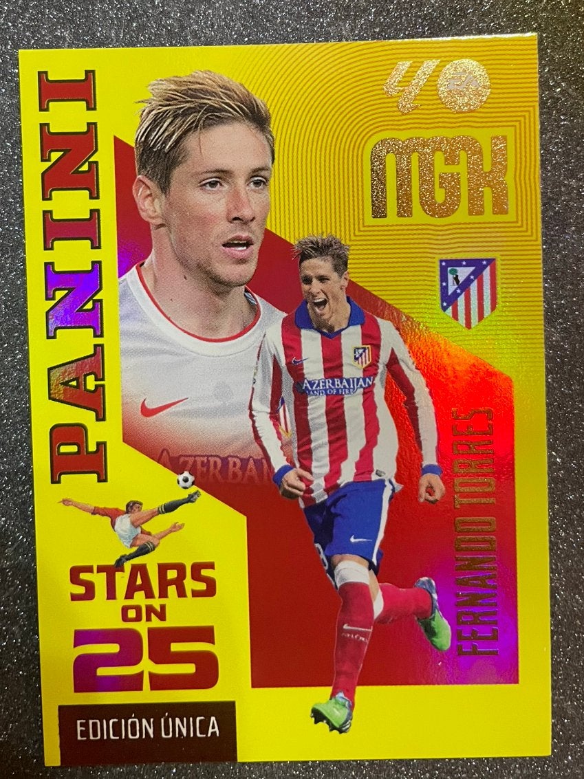 Panini LA LIGA MGK 26/27  EDICIÓN ÚNICA  STARS ON 25  TORRES, Verzenden, Zo goed als nieuw, Plaatje