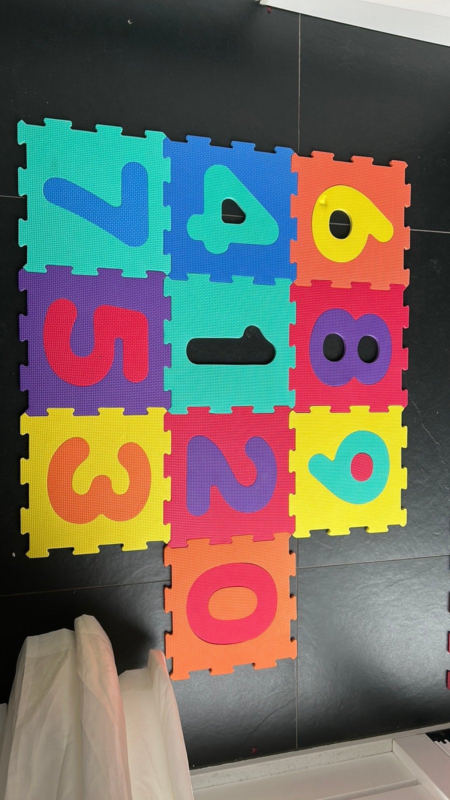 Puzzelmat, Ophalen