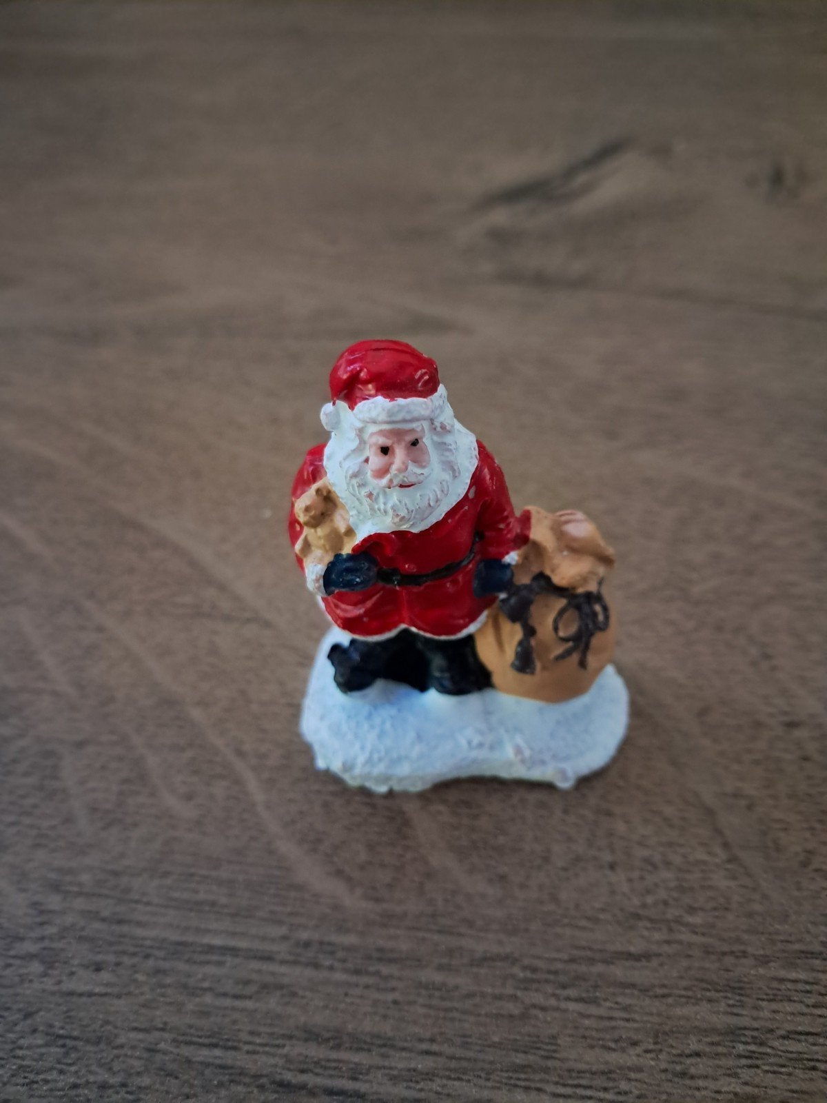 kerstman met beertje en zak, Diversen, Kerst, Ophalen