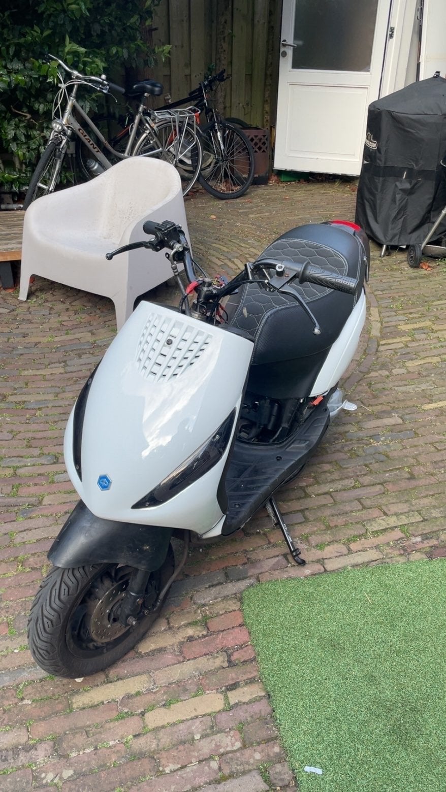 Piaggio zip 70cc 2t, Tweetakt, Gebruikt, Maximaal 45 km/u, Zip