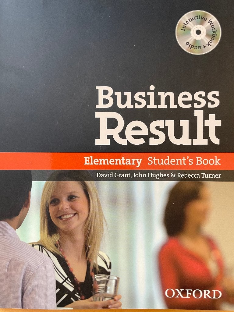 Business Result Elementary Student's Book - Zakelijk Engels, Boeken, Zo goed als nieuw, Alpha, Oxford, HBO