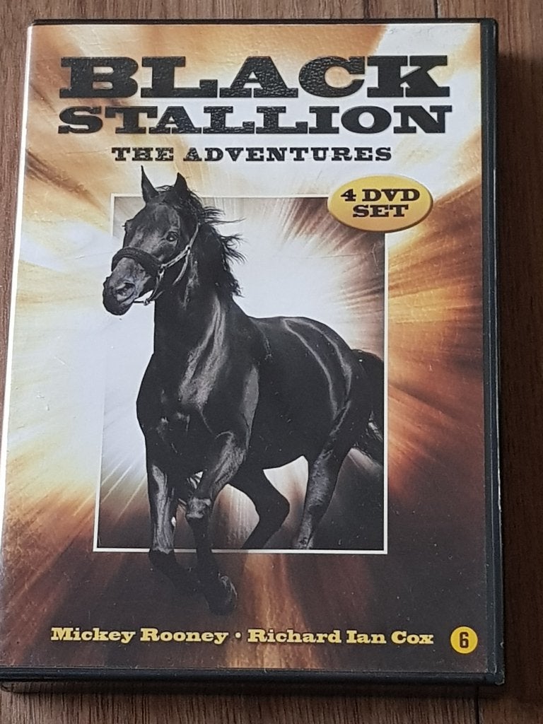 black stallion , the adventures , 4 dvd set ,, Alle leeftijden, Ophalen of Verzenden, Zo goed als nieuw