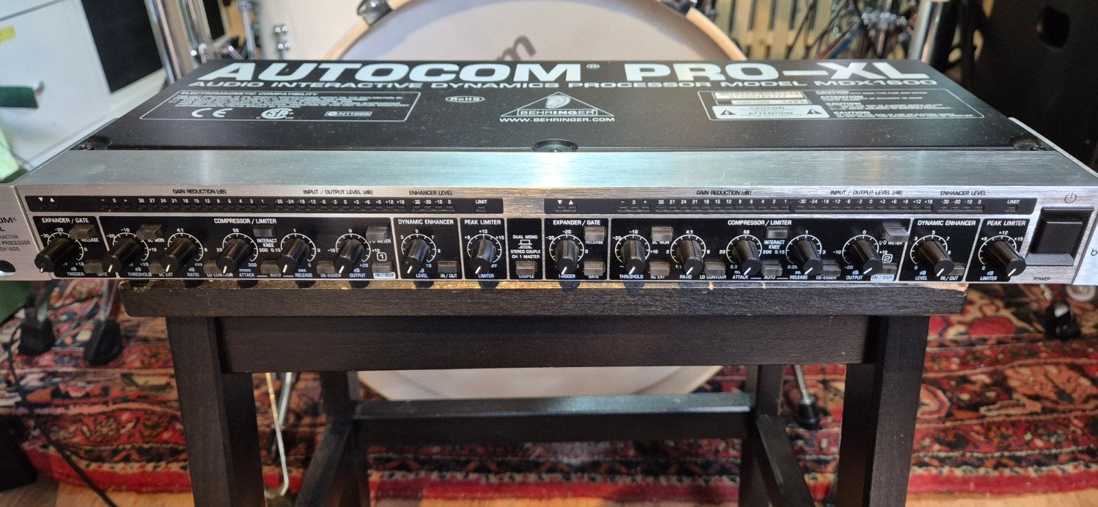 Behringer Autocom Pro-XL Compressor, Ophalen of Verzenden, Gebruikt